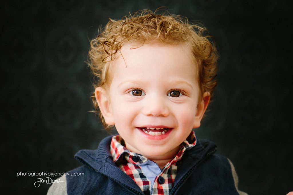 head shot image of 2 year old boy