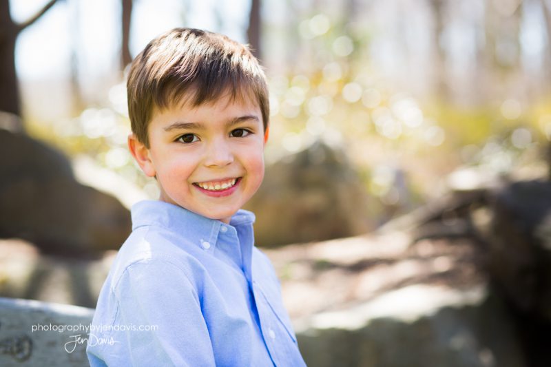 6 year old boy at Sayen Gardens, Hamilton NJ