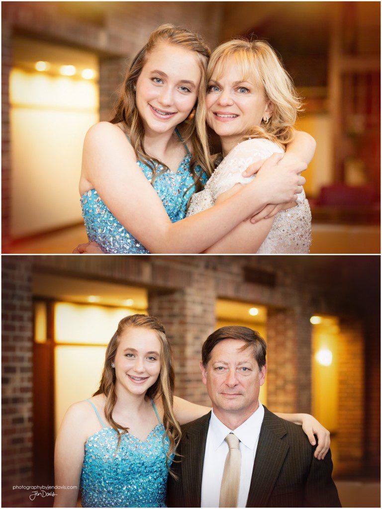 Family formals for a bat mitzvah