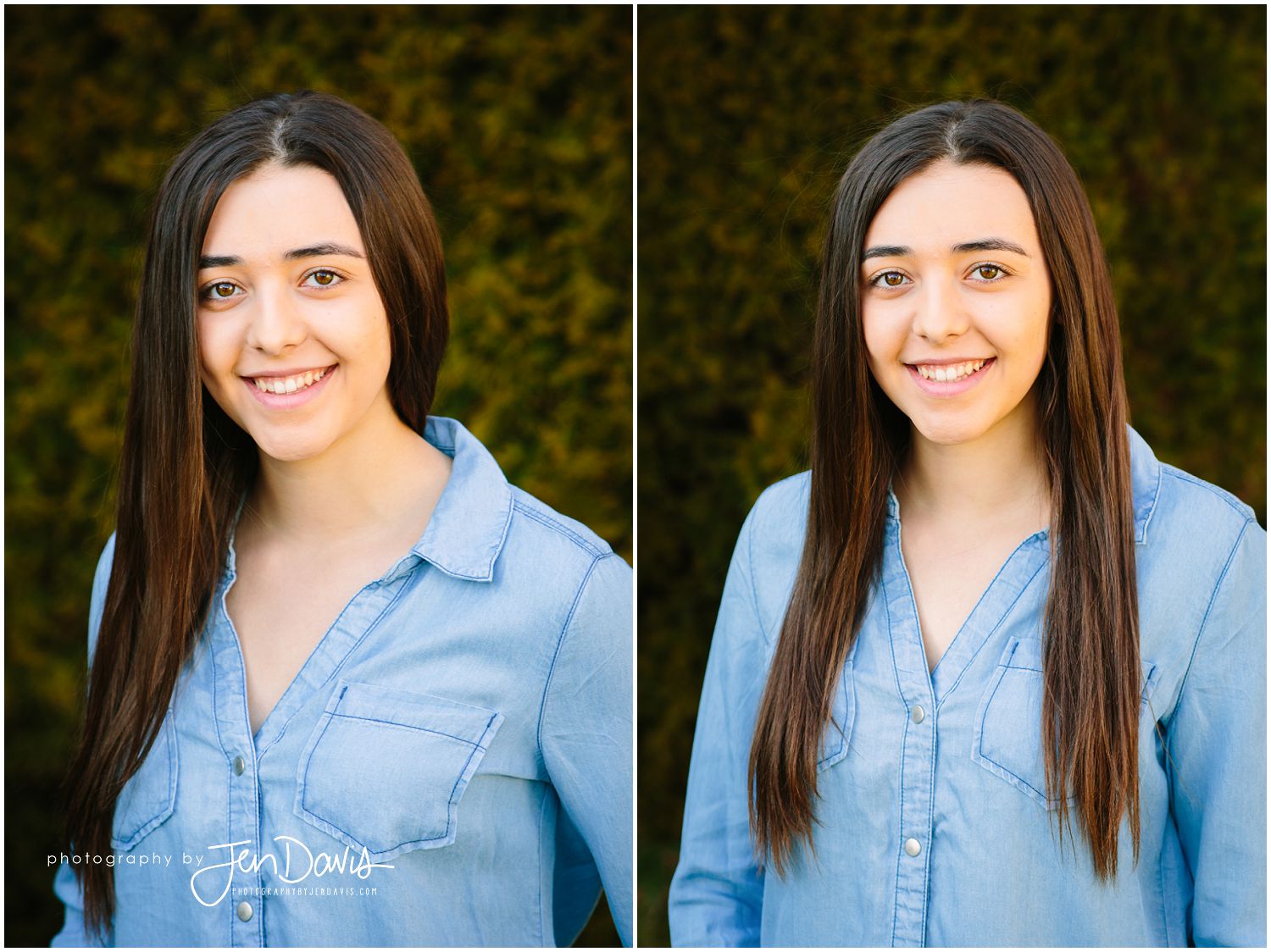 How to style hair for a head shot in princeton