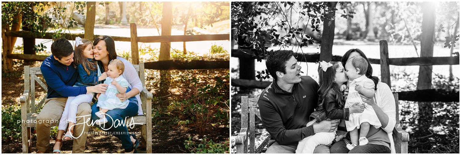 Family First Birthday Photo Session Robbinsville Gardens