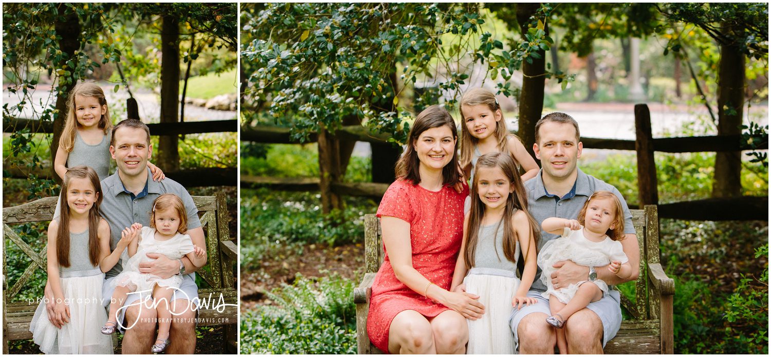 Family pictures in NJ in spring