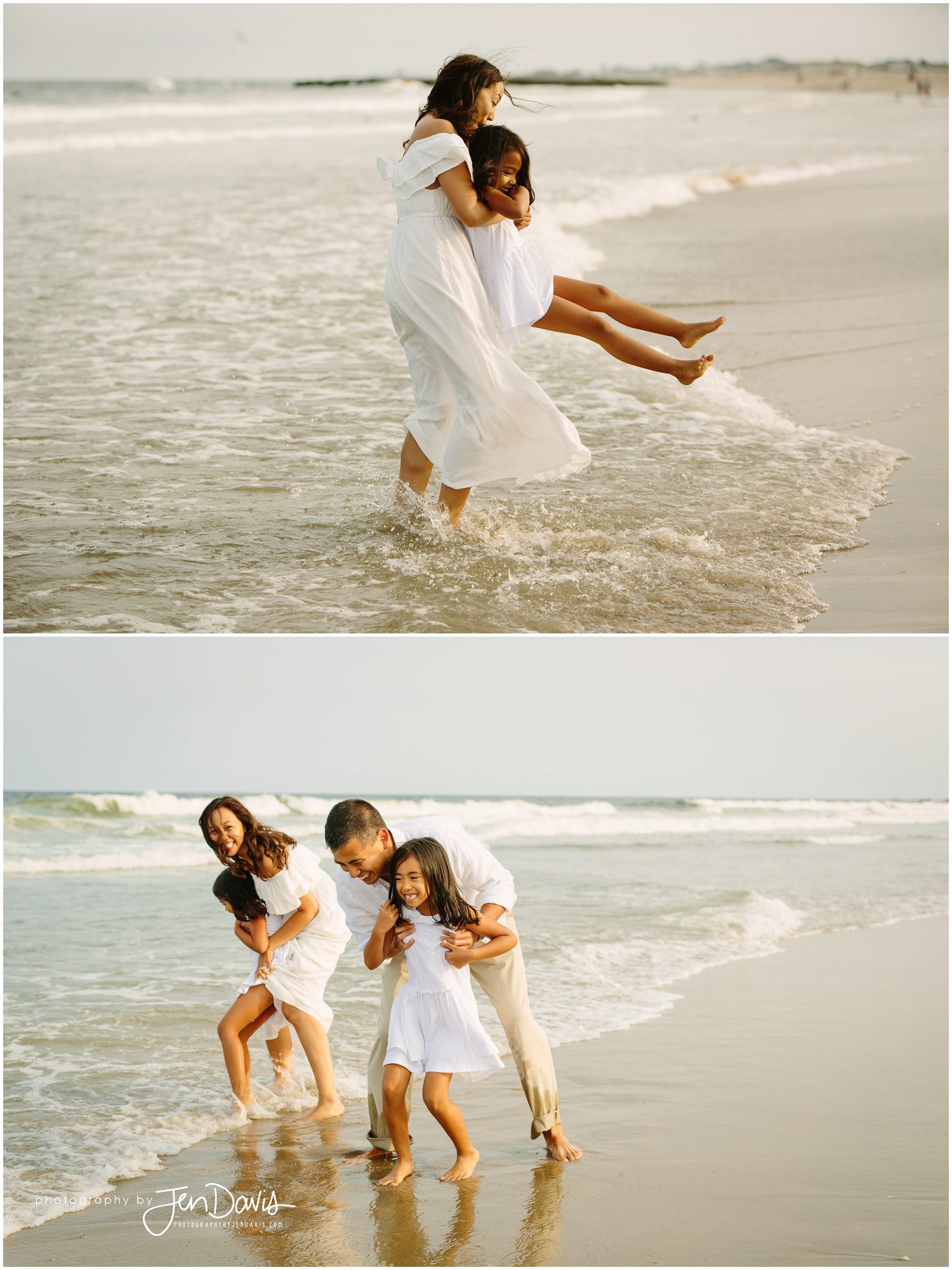 Ocean Grove beach family pictures