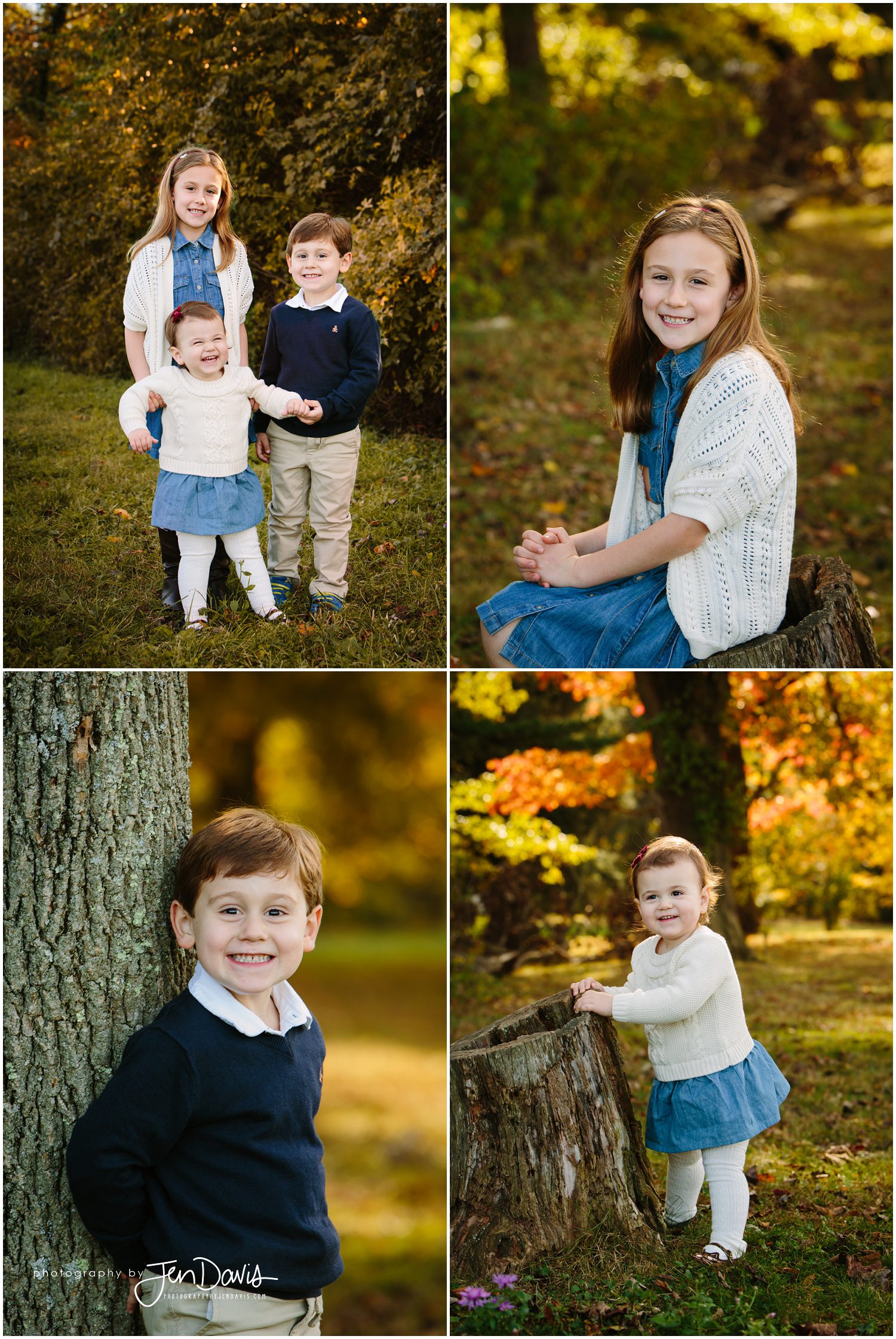 family fall portraits in Princeton