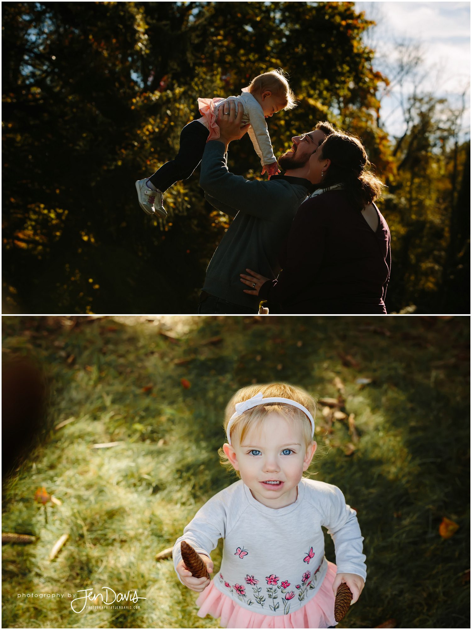 family fall portraits in Princeton