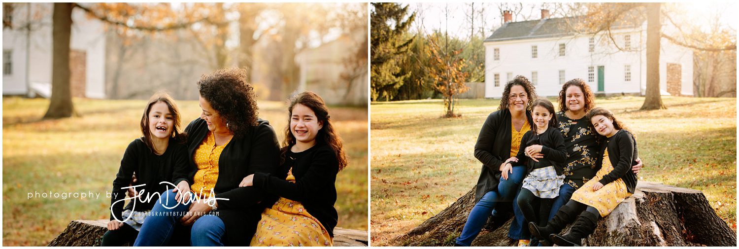 Fall Family Pictures in Princeton
