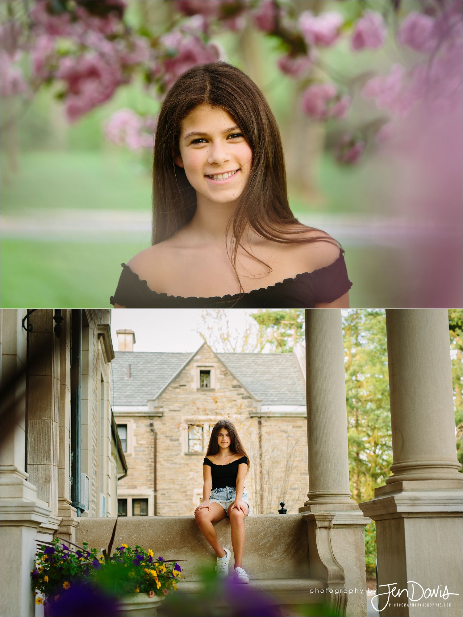 Princeton NJ Bat Mitzvah Pre-Shoot Portraits