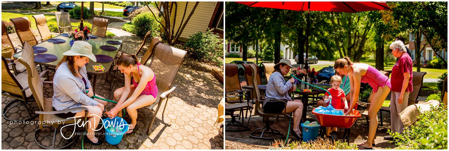 Princeton Backyard Birthday Party
