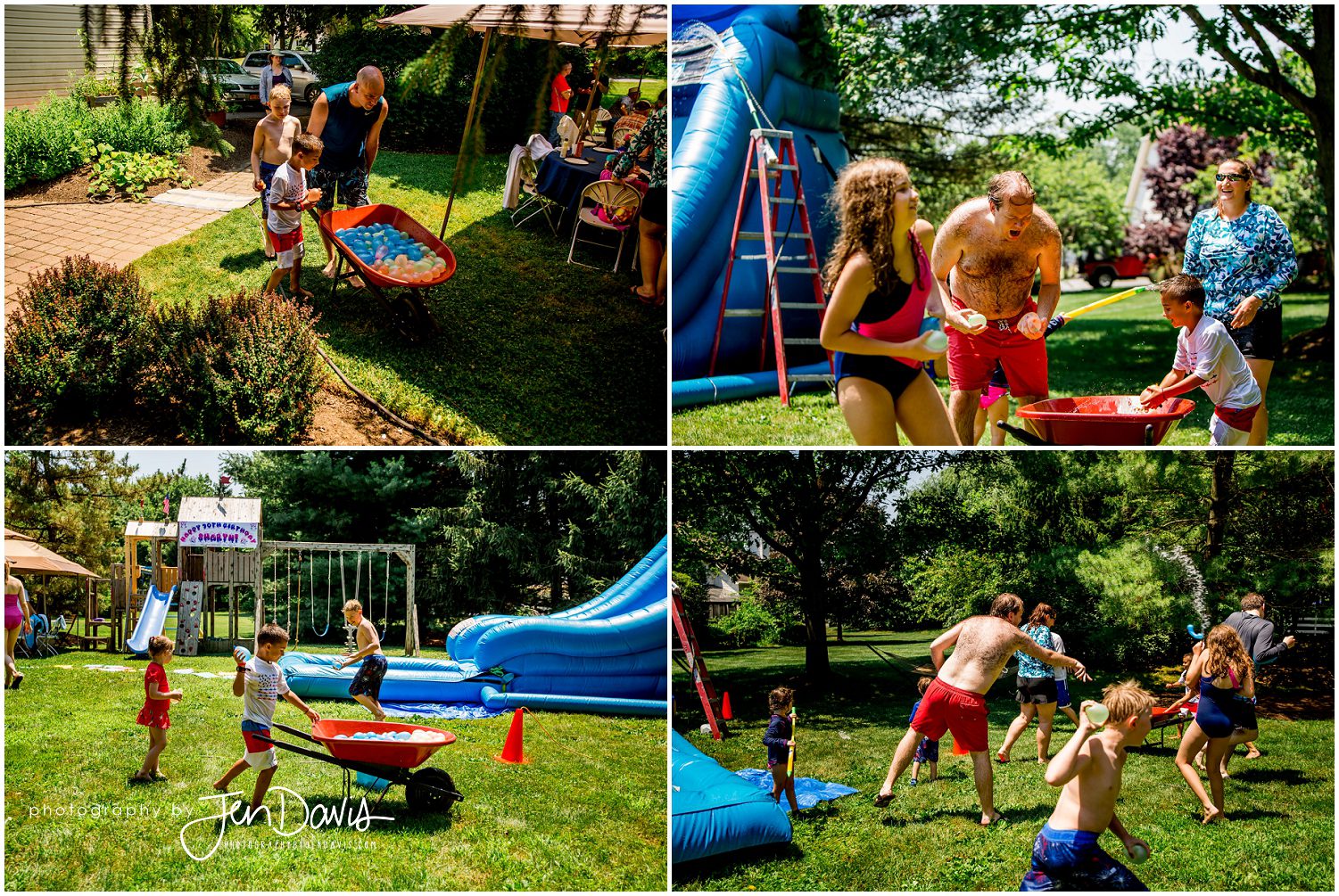 Princeton Backyard Birthday Party