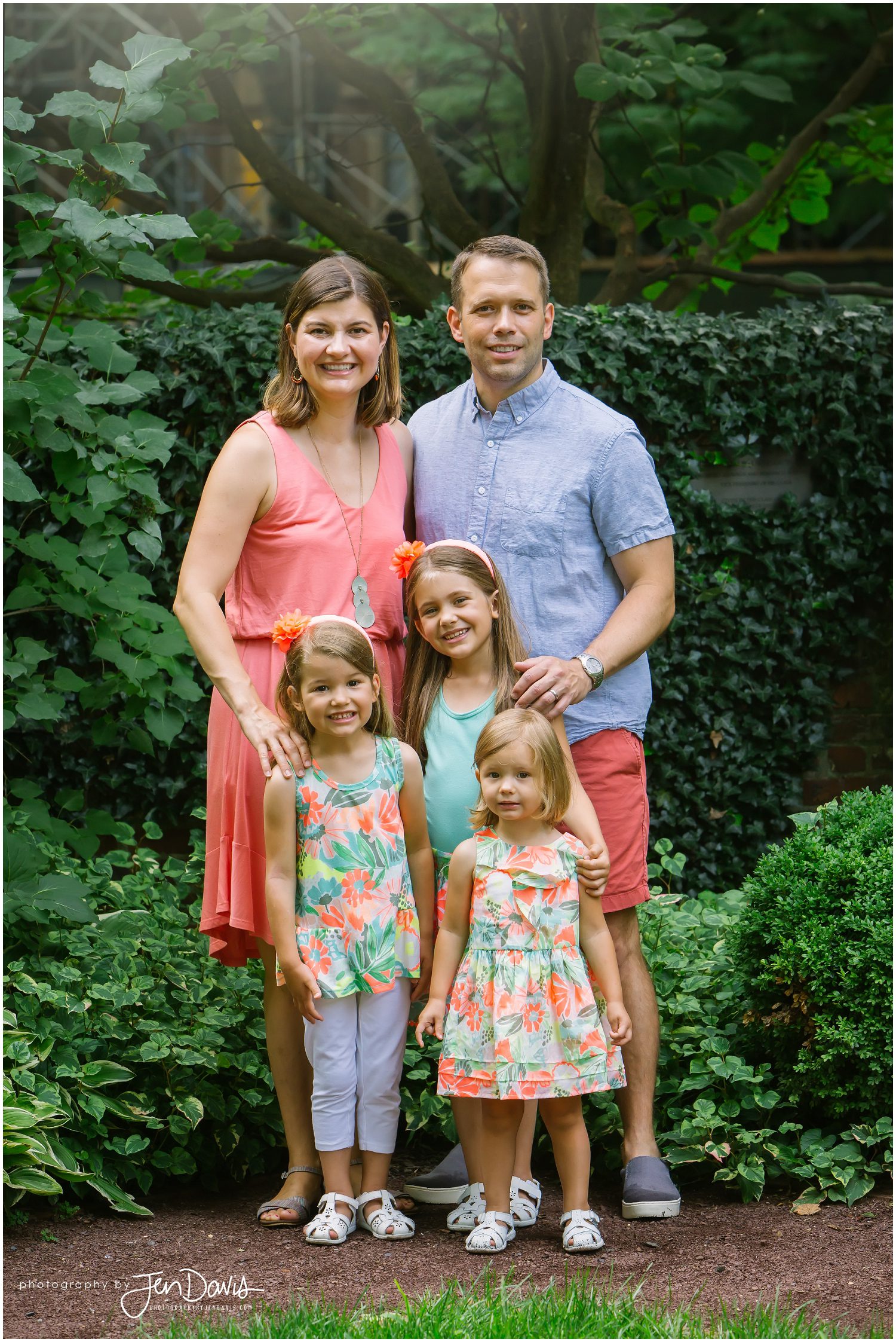 Family portraits at Princeton University