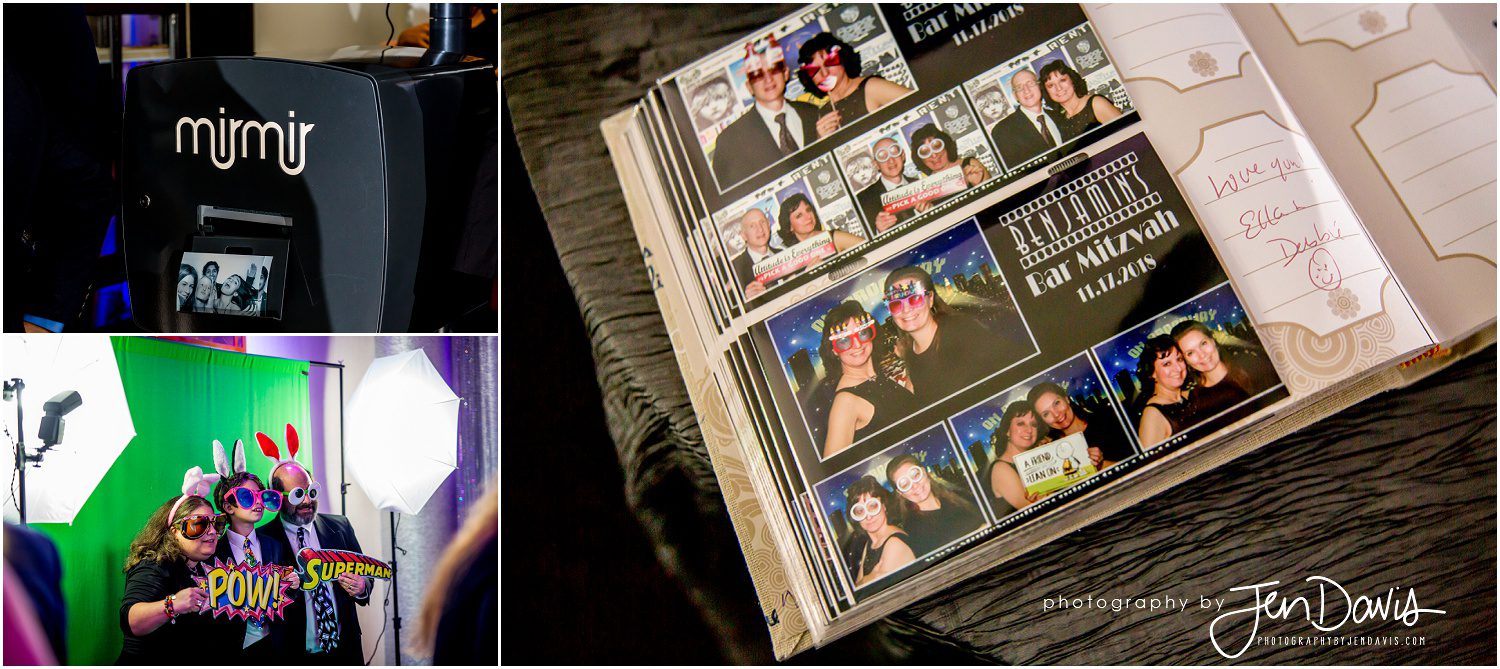 NJ Bar Bat Mitzvah photobooth ideas