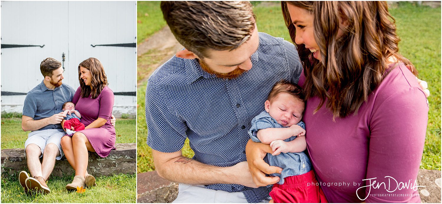 Lifestyle Newborn NJ Portrait Session