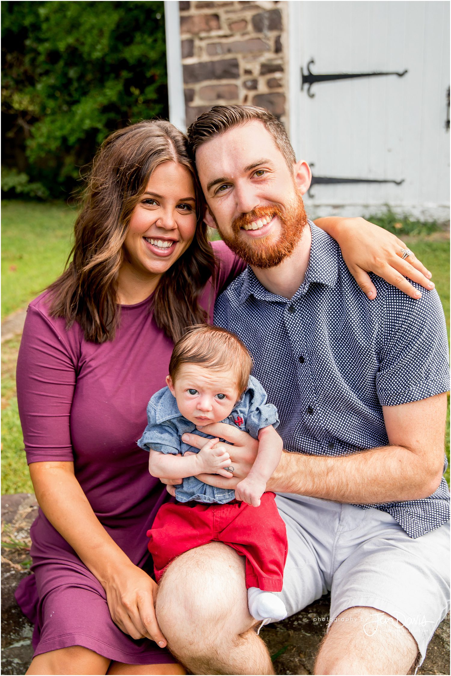 Lifestyle Newborn NJ Portrait Session