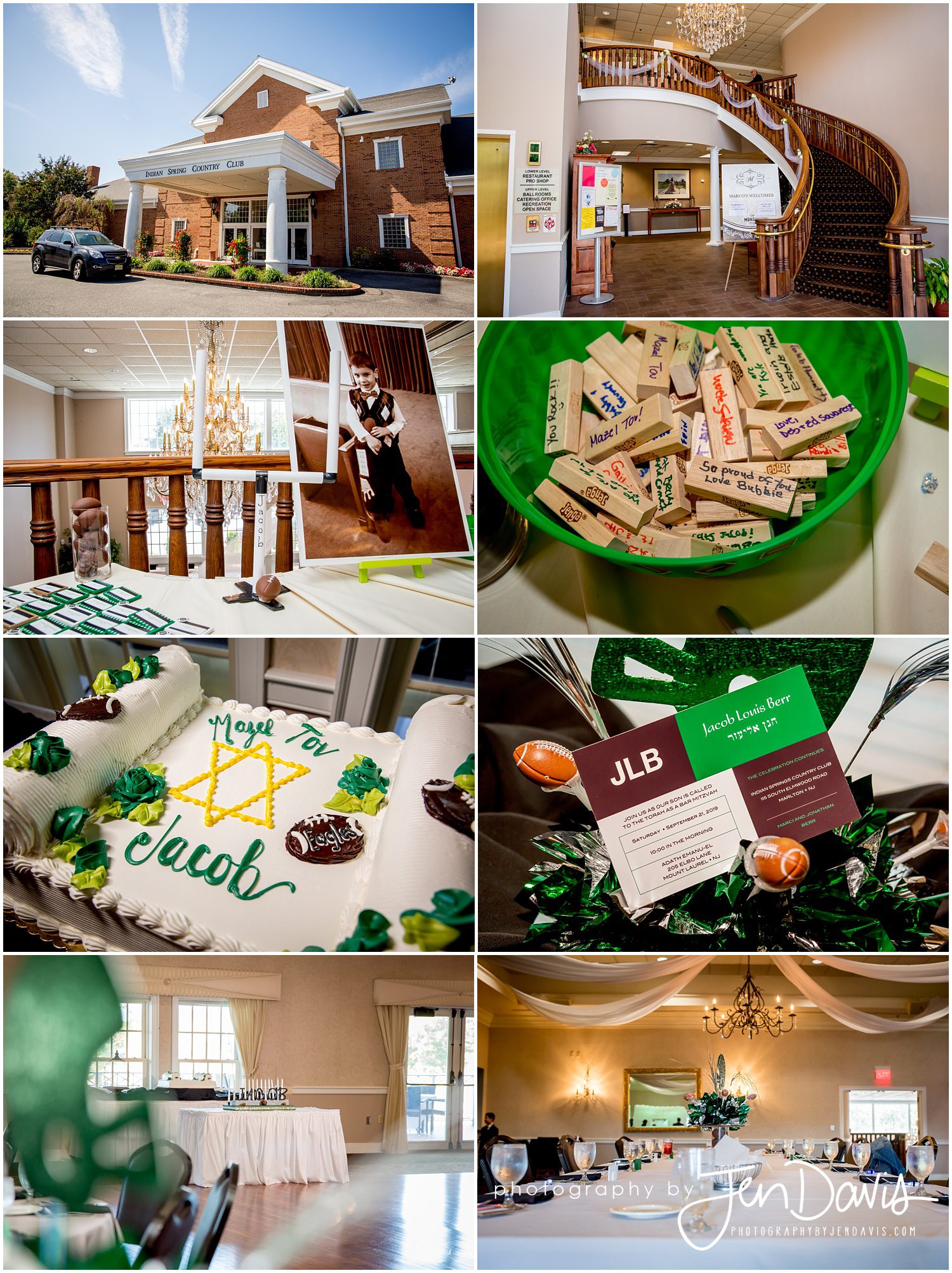 Indian Springs Country Club Evesham NJ Mitzvah Photographer