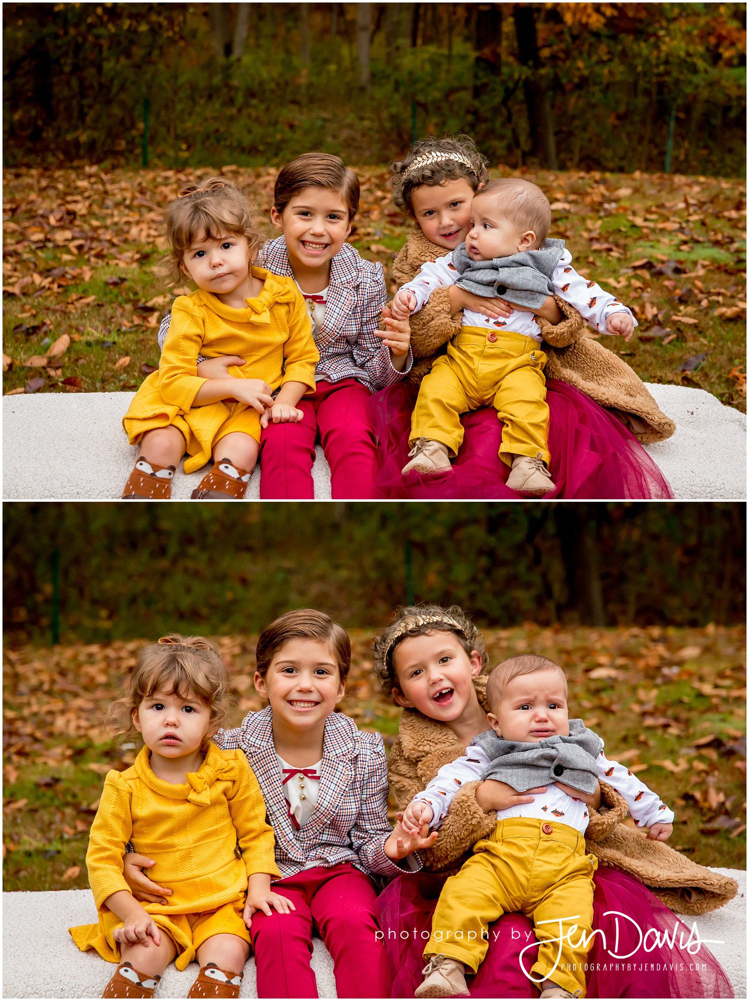 Top Titusville Pennington Family Fall Photographer