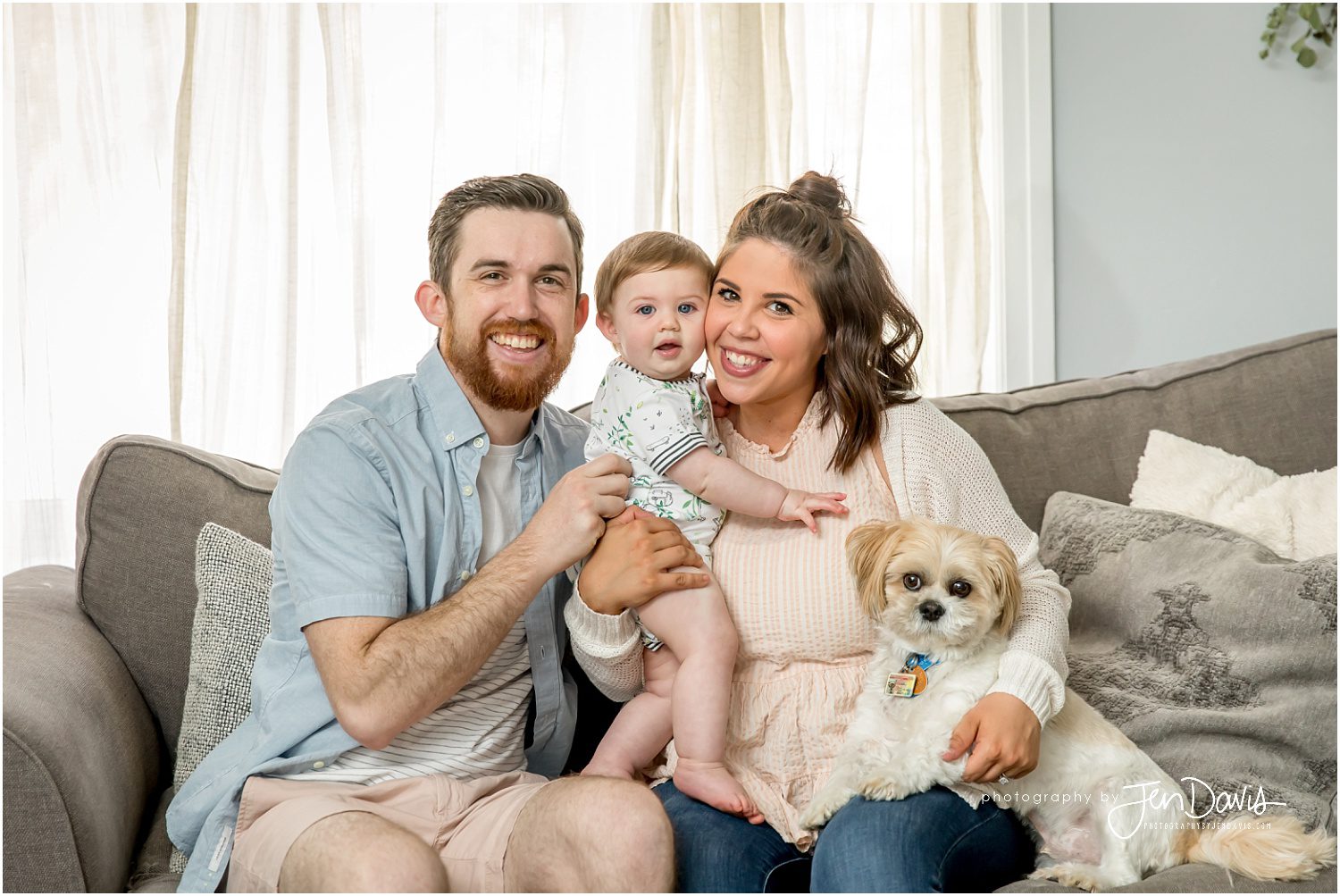 Baby's First Year Portraits Princeton NJ Family Portrait Photographer