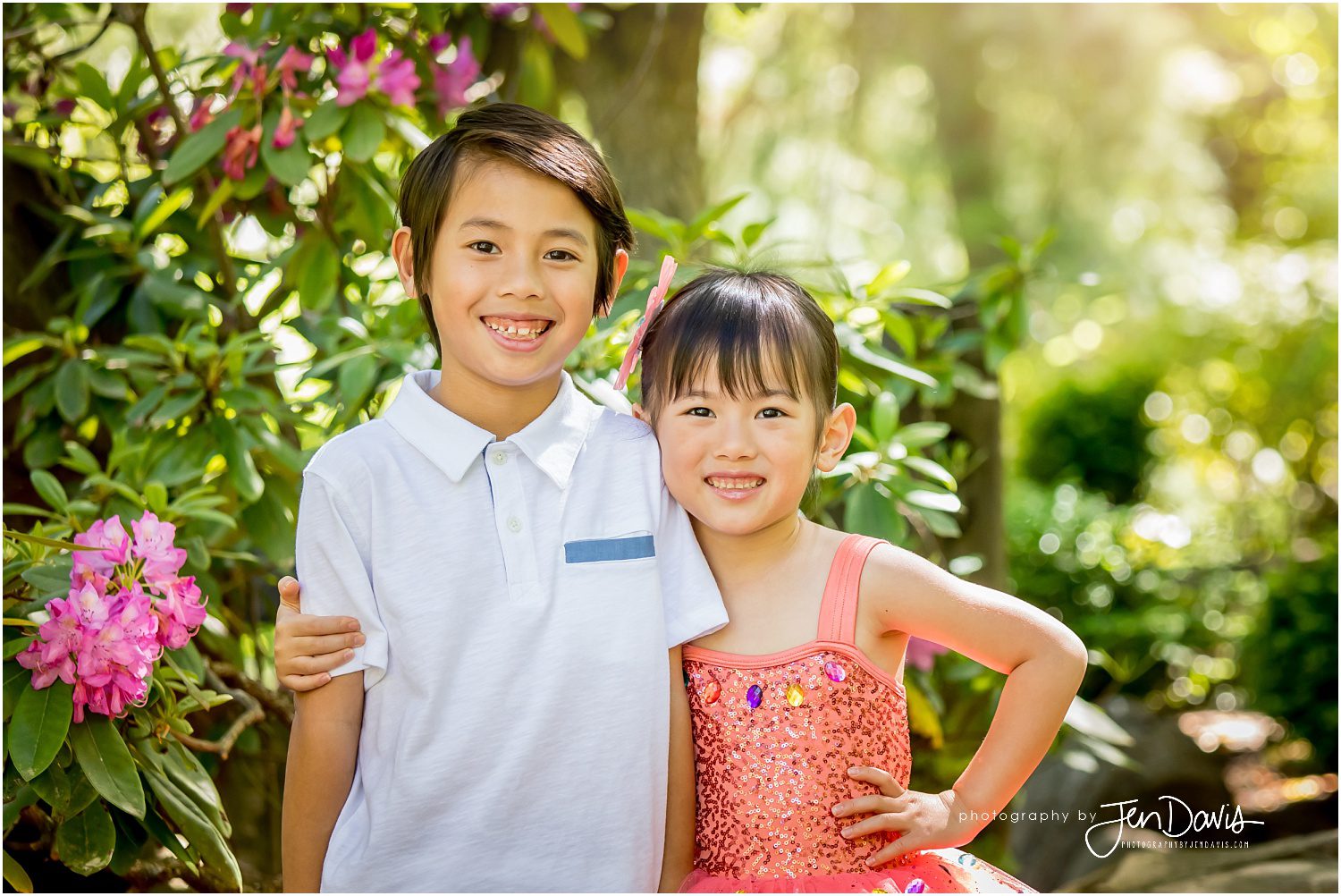 Family Garden Portraits in Hamilton NJ Family Photographer