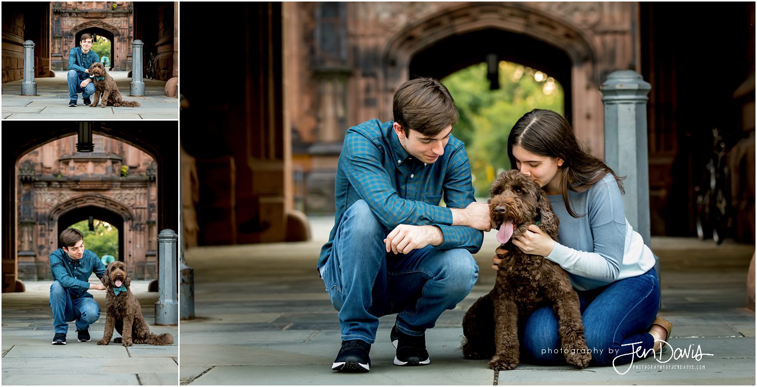 Princeton University Senior Family Portrait Session