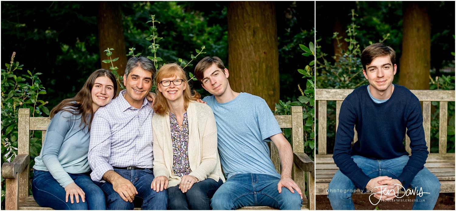 Princeton University Senior Family Portrait Session