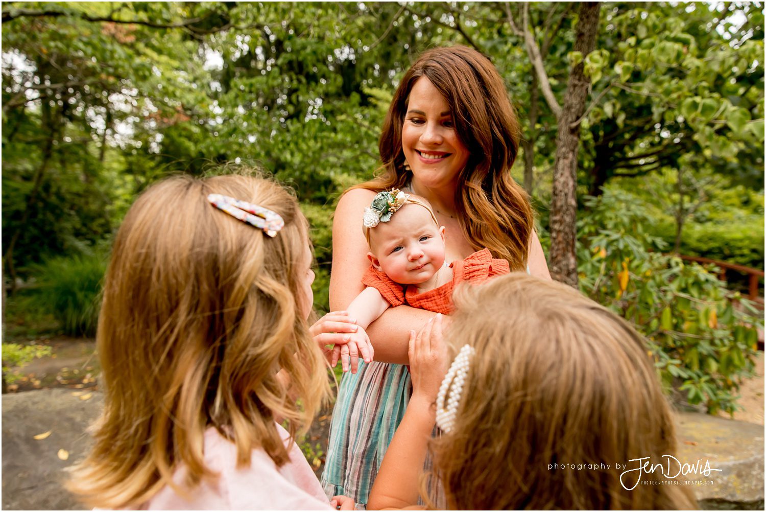 Outdoor Lifestyle Newborn Baby Family Photographer Bucks Co