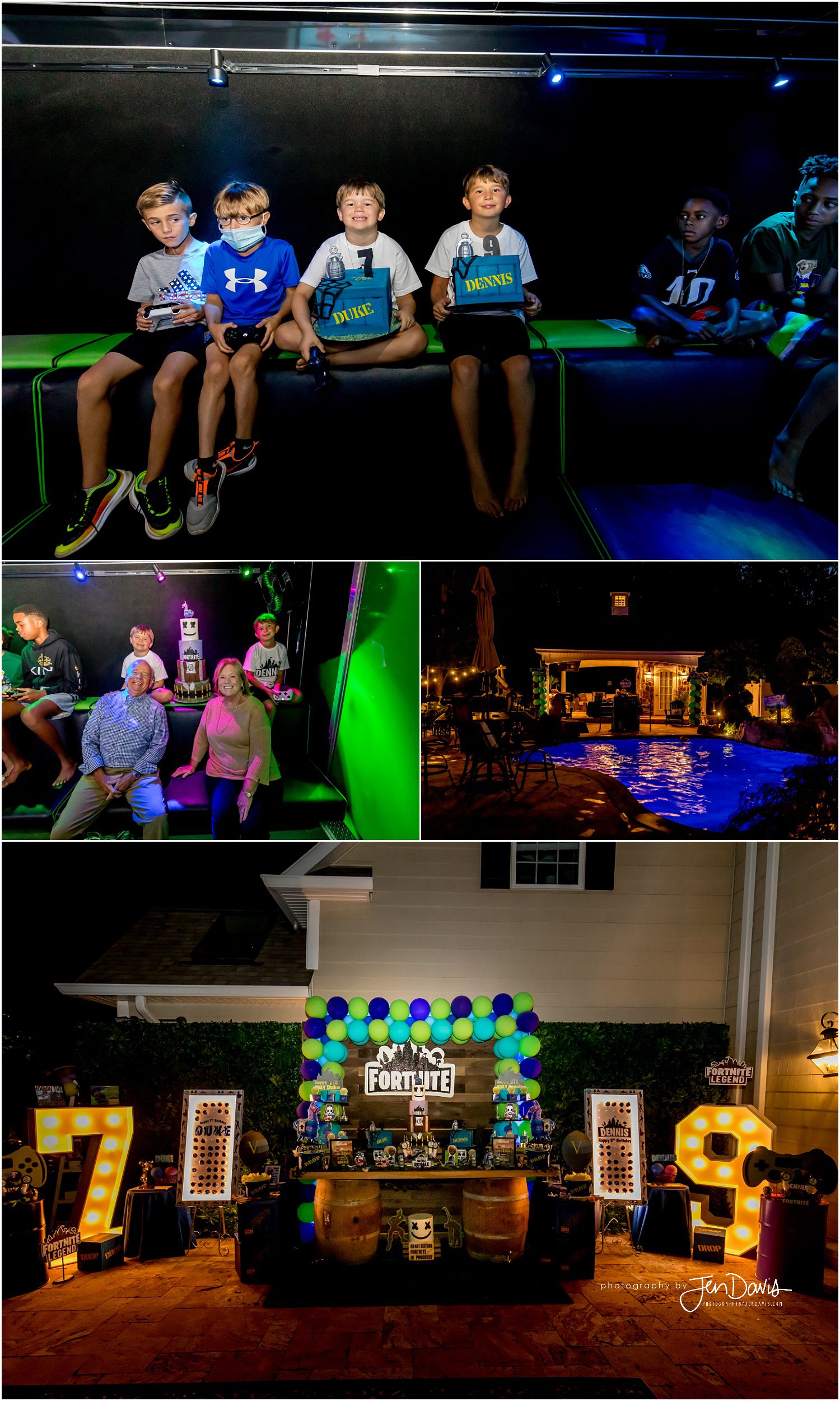Fortnite Themed Birthday Party Warren NJ Event Photographer