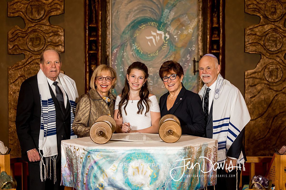 Princeton NJ Bat Mitzvah Photography The Jewish Center