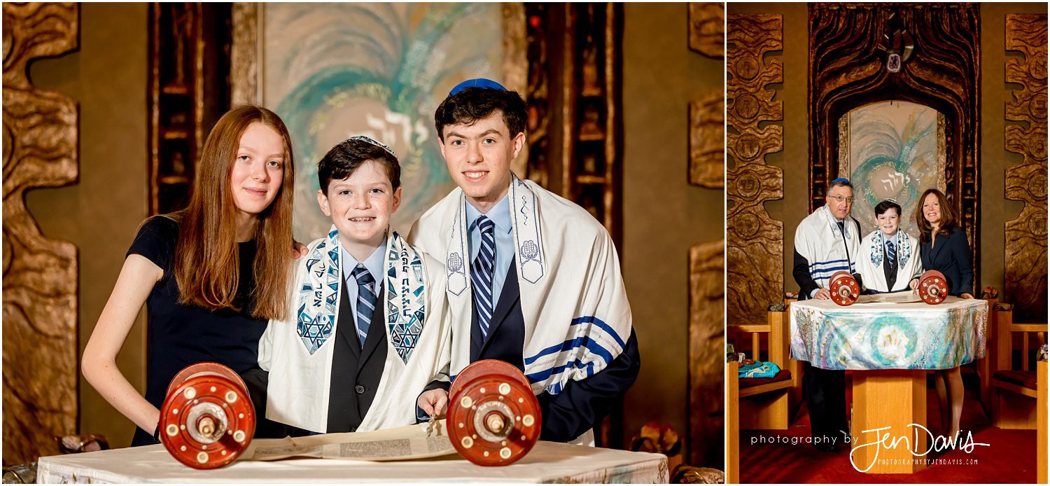 Princeton Jewish Center NJ Bar Mitzvah Portraits