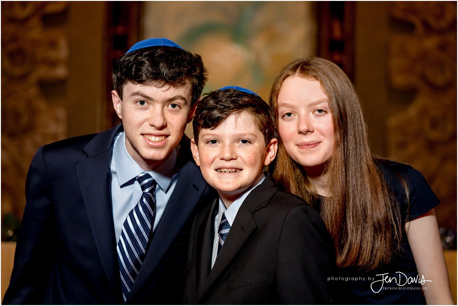 Princeton Jewish Center NJ Bar Mitzvah Portraits