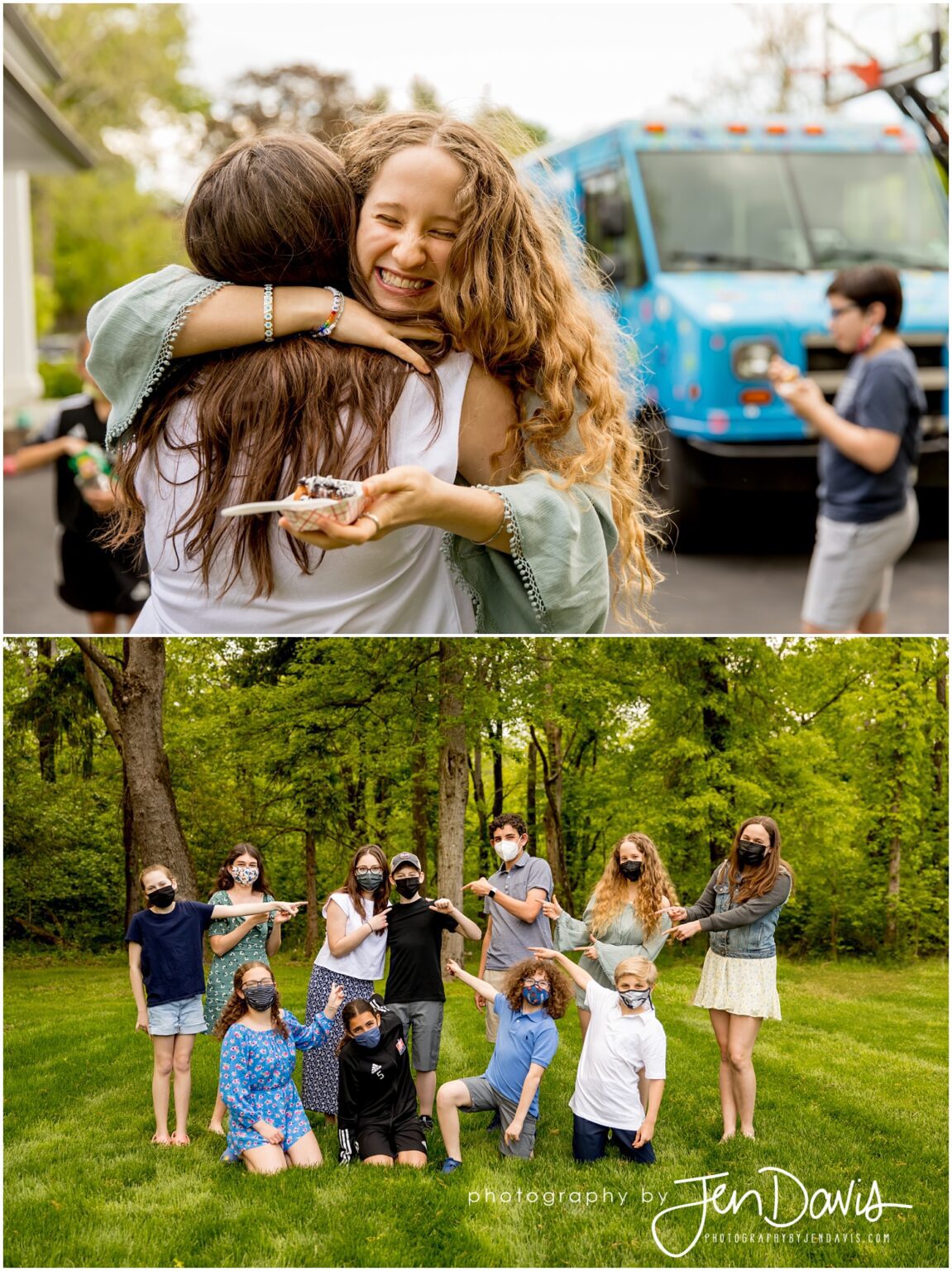 Backyard Bar Mitzvah with Donuts, Princeton NJ Mitzvah Photographer Photography by Jen Davis