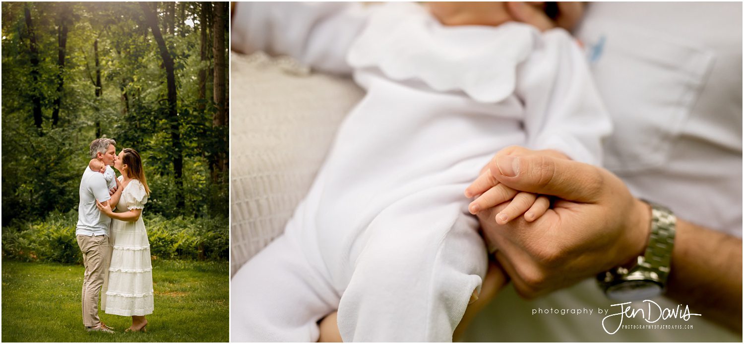 Lifestyle Newborn Session in Princeton NJ