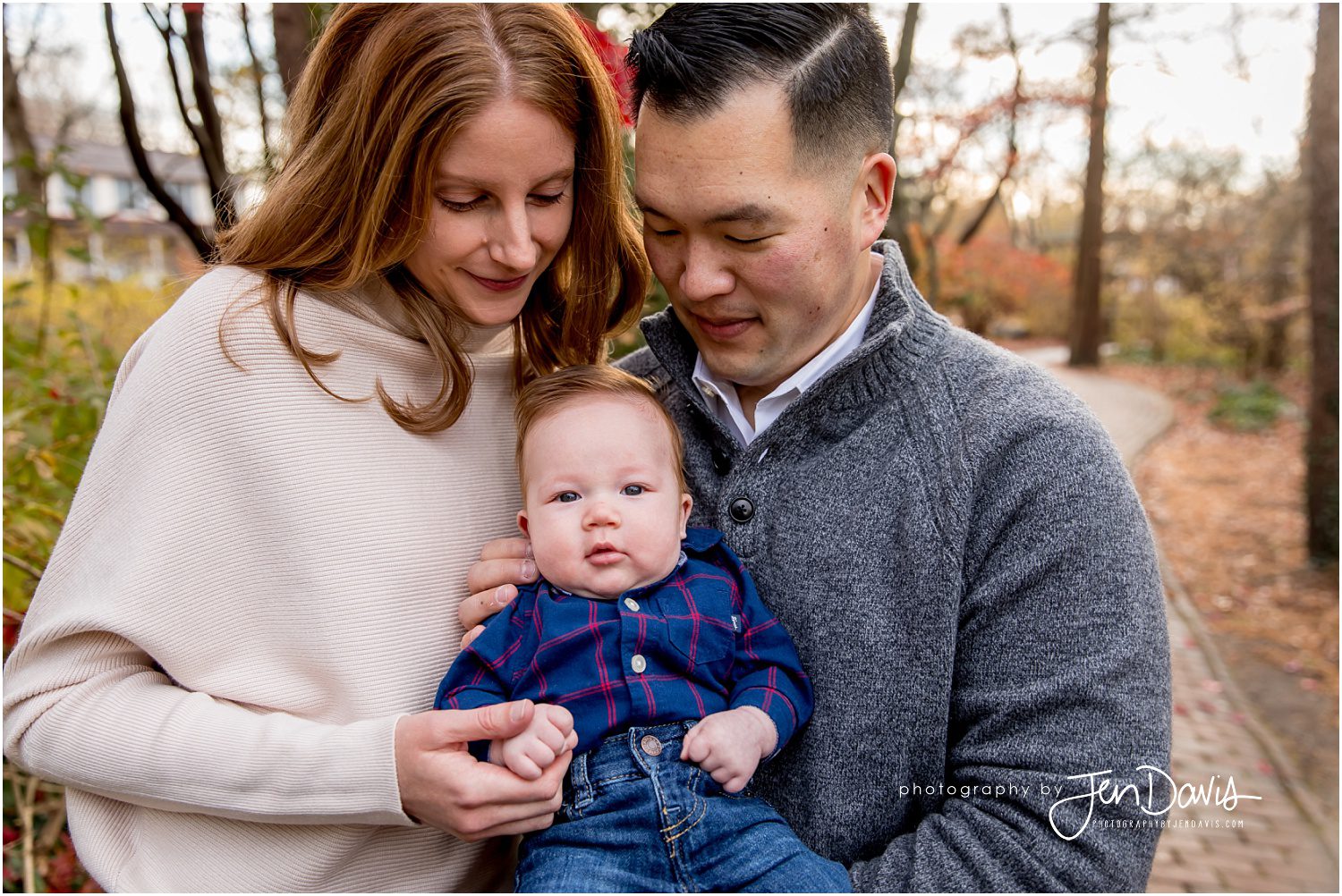 3 month old Family Portrait Session NJ