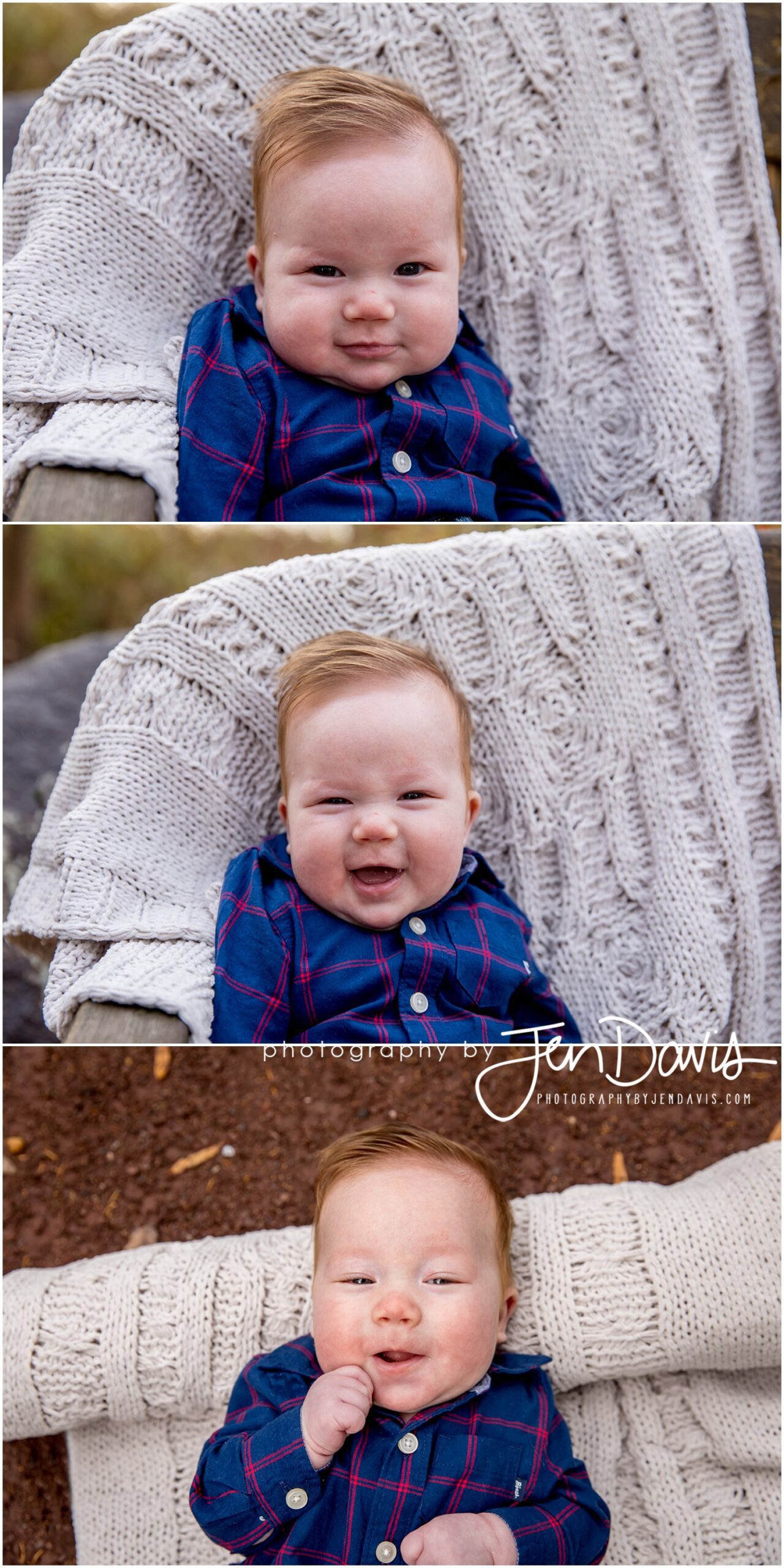  3 month old Family Portrait Session NJ