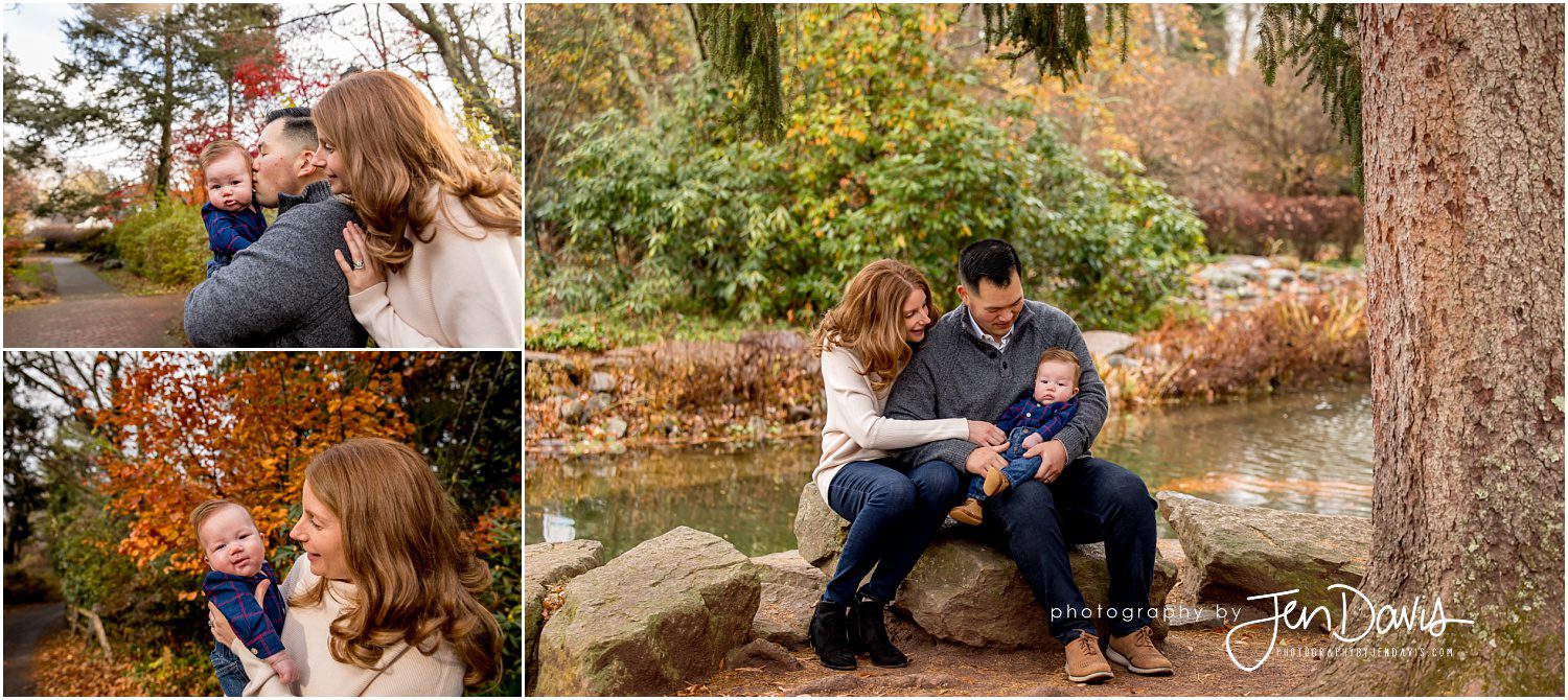 3 month old Family Portrait Session NJ