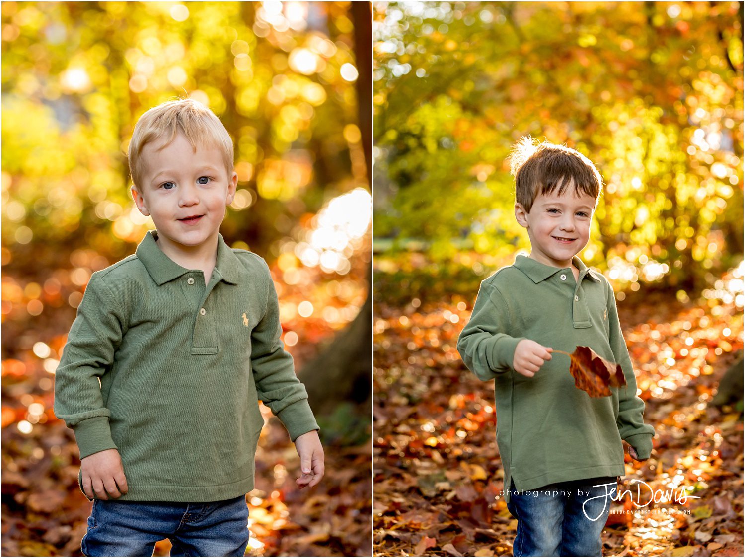 Allentown NJ Family Fall Portraits