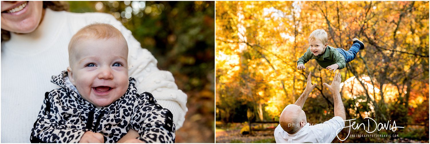 Allentown NJ Family Fall Portraits