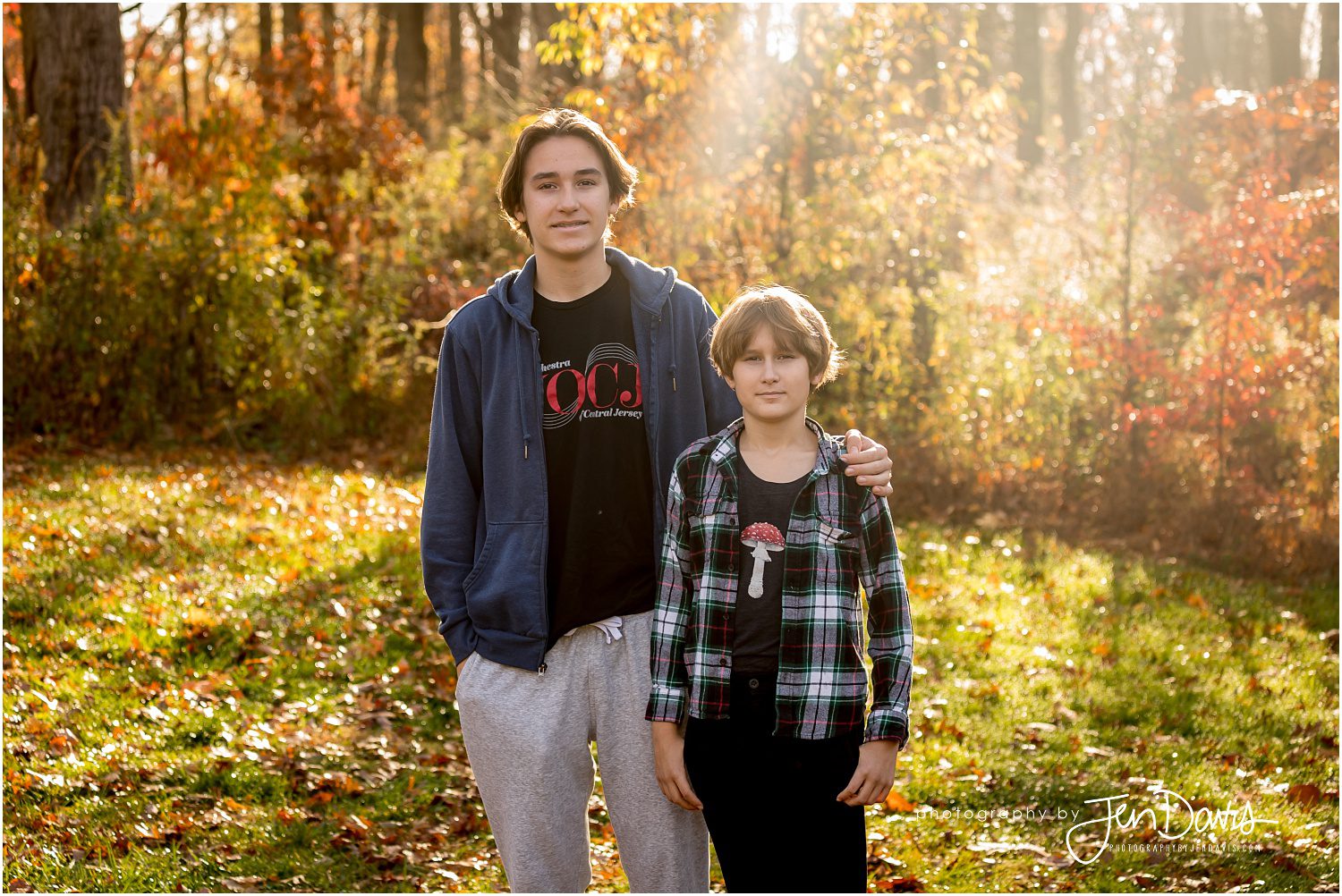 Top Fall Family Portraits in NJ
