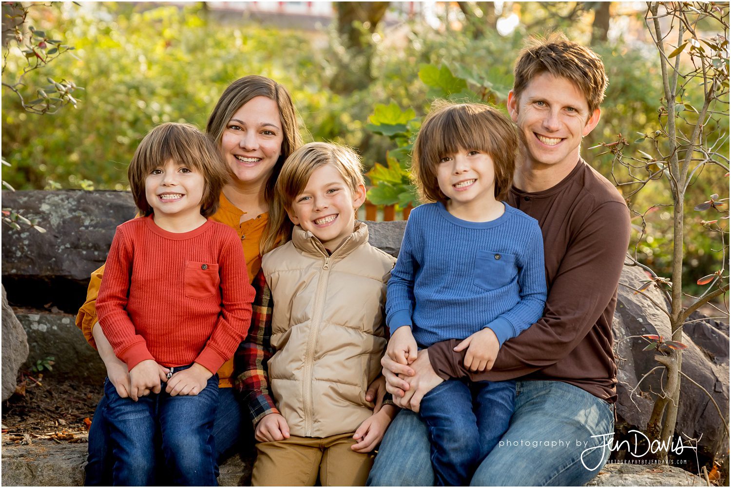 Top Fall Family Portraits in NJ