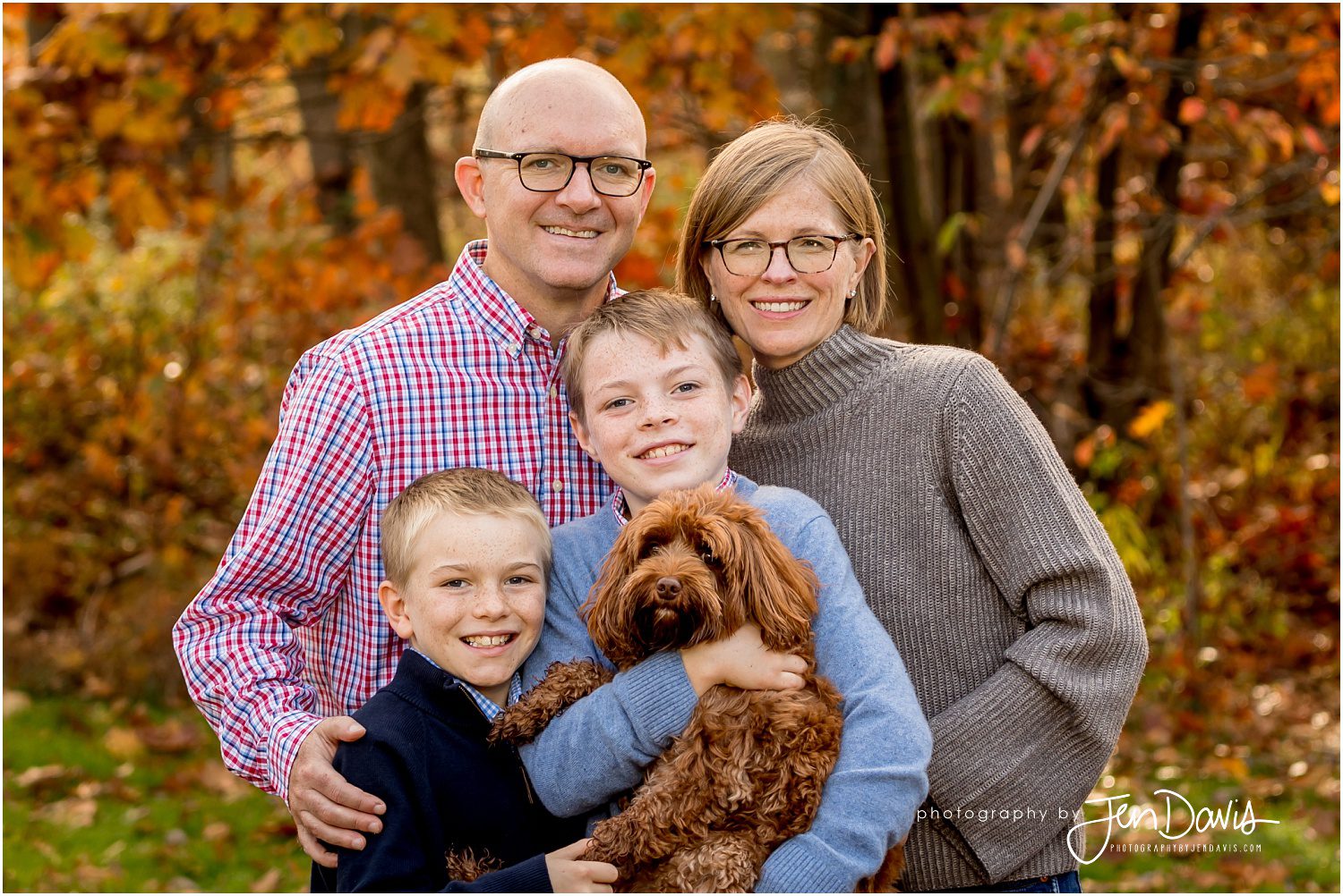 Top Fall Family Portraits in NJ