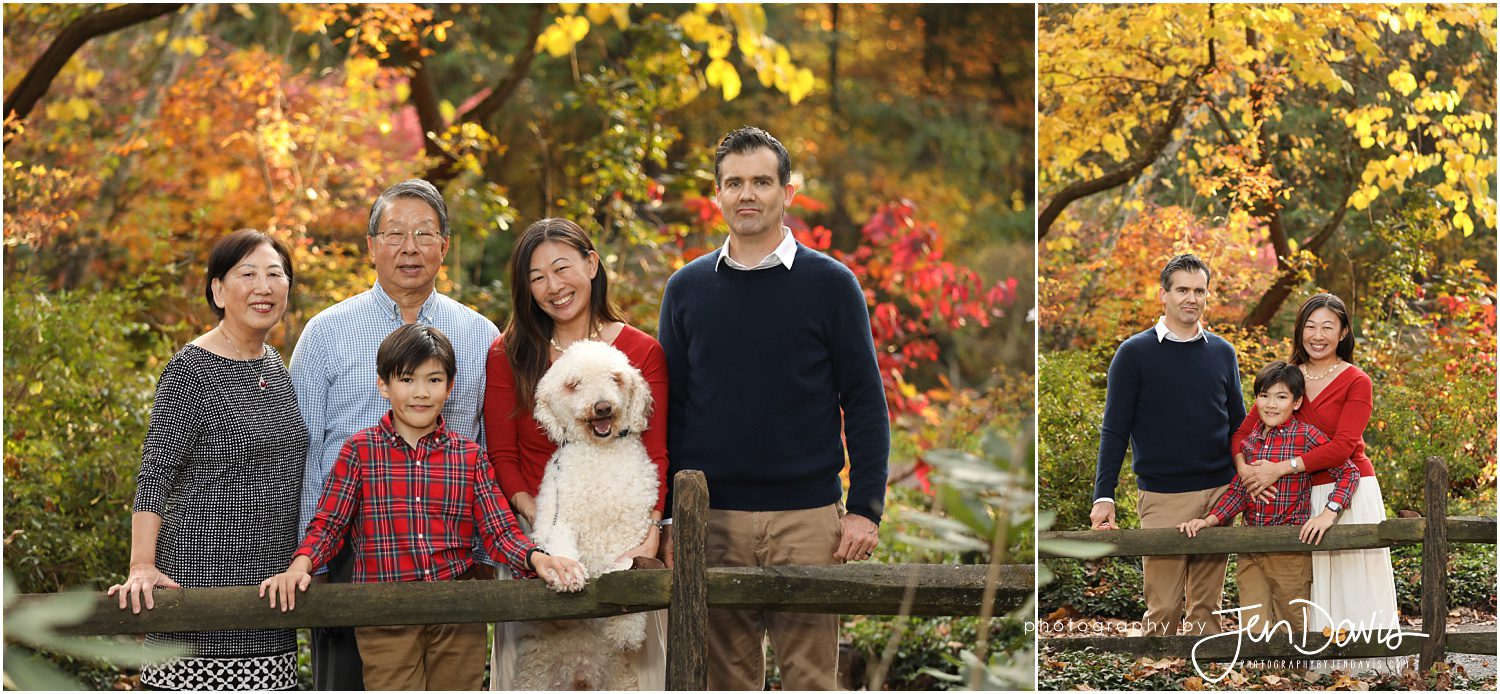 Fall Family Portraits NJ Family Photographer