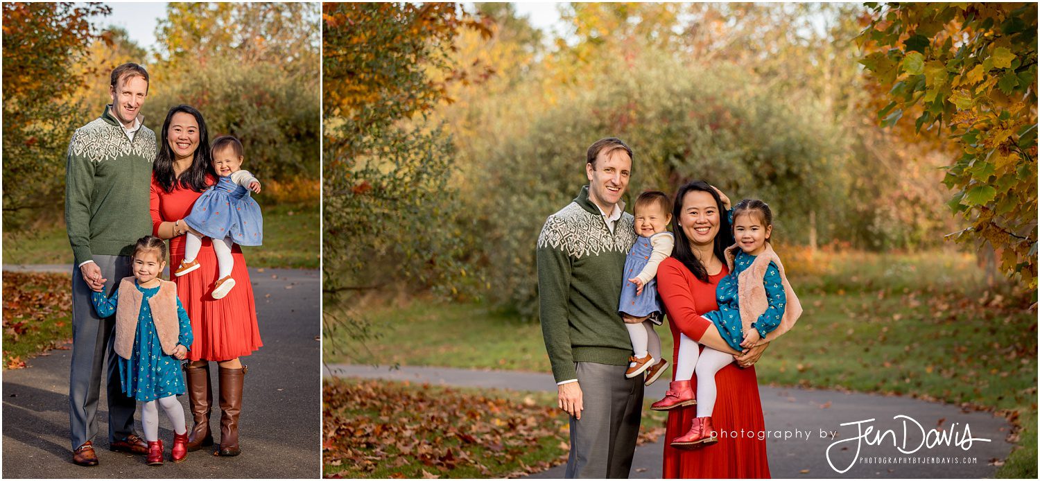 Fall Family Portraits NJ Family Photographer